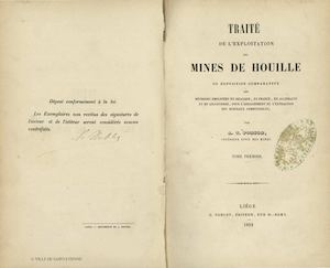 Traité de l'exploitation des mines de houille, tome 1