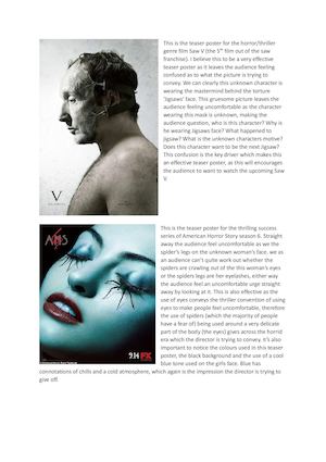 Teaser Poster Analysis