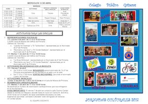 Color Programa Jornadas Culturales 17