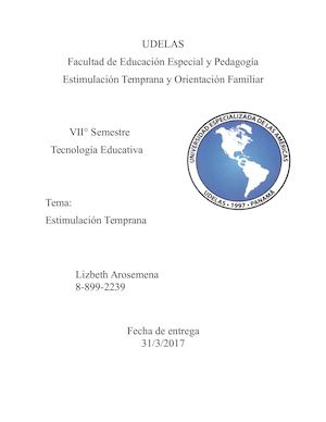 La Estimulación Temprana en los Niños