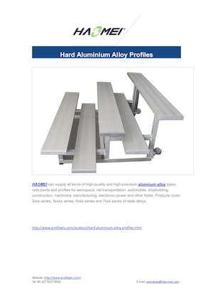 Hard Aluminium Alloy Profiles
