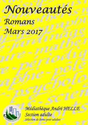 Nouveautés Romans Adulte Mars 2017