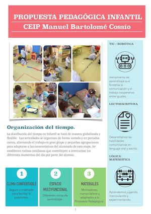 Guías visuales del PEC: Educación Infantil
