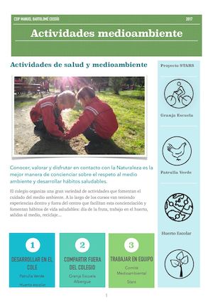 Guías visuales del PEC: Educación Medioambiental
