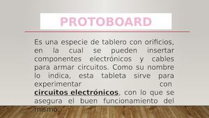 Partes De La Protoboard