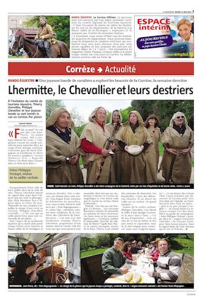 Thierry Lhermitte Rando éQuestre