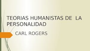 TEORIAS DE LA PERSONALIDAD