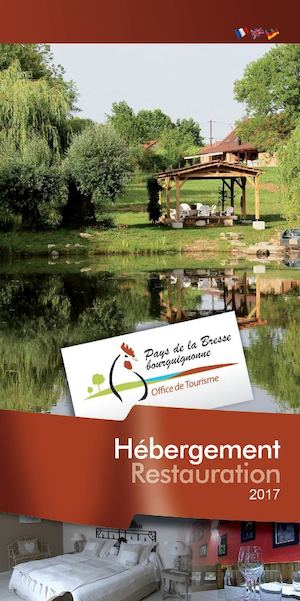 Hébergement - Restauration 2017 en Bresse Bourguignonne