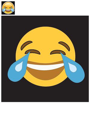 Emoji Riendo
