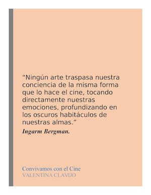 convivamos con el cine