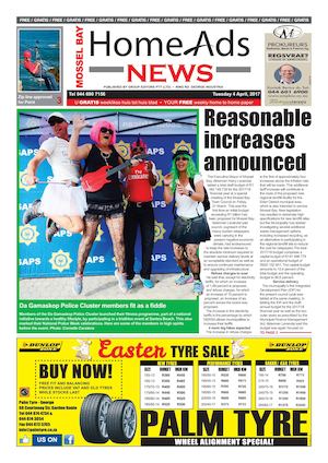 Mossel Bay Home Ads News 4 April