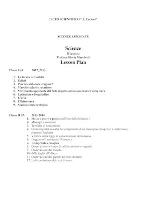 LESSON PLAN I  Biennio LSOSA_Marchetti