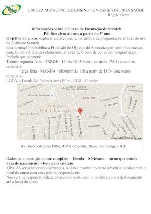 Convite Scratch 2017