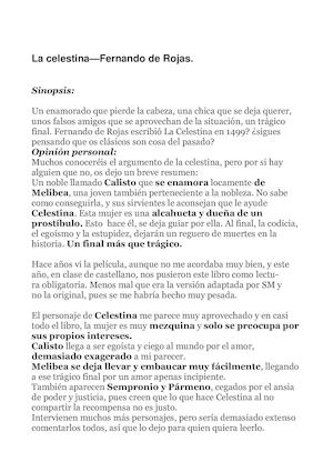 La Celestina