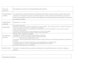 Proyecto Inteligencias Múltiples