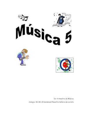 Libro de Música 5º 1 Trimestre