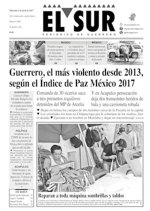 El Sur Miercoles 05042017
