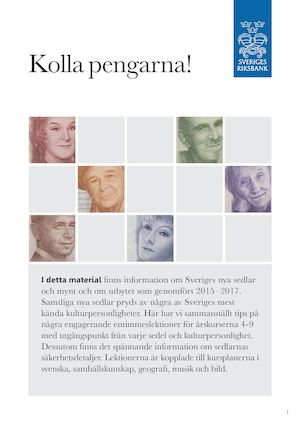 Laìˆrarhandledning Sverige Faìšr Nya Pengar Och Mynt