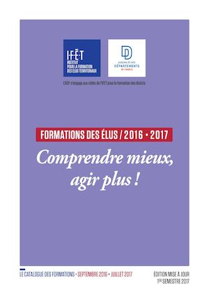 IFET : catalogue des formations septembre 2016 > juillet 2017