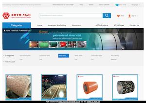 Wholesale Top Quality PPGI Color Coated Galvanized Steel Coil!