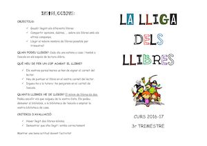 Lliga De Llibres 3rtrim 5e