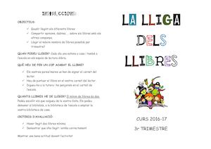Lliga De Llibres 3rtrim 6e