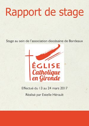 Rapport De Stage Diocèse