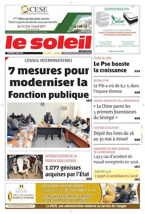 EDITION DU 7 AVRIL 2017