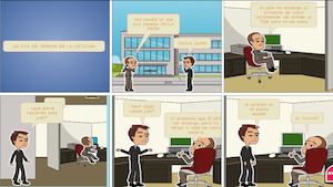 Cómic Un Dia De Terror En La Oficina