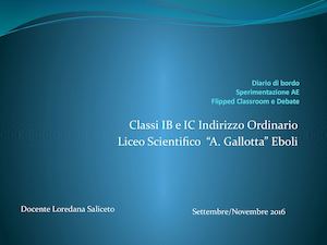 Diario Di Bordo Debate Saliceto