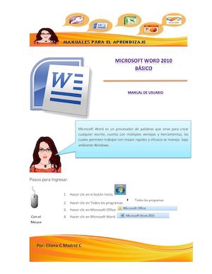 Capitulo 01 Componente De La Ventana De Word