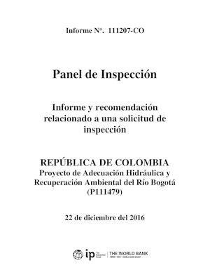 Inpection Panel Report And Recommendation Spanish Feb 24