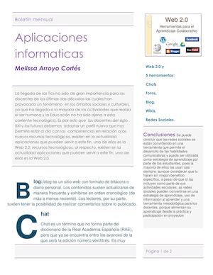 Boletín Mensual