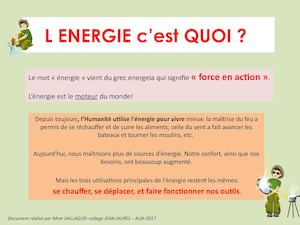 Diapo Energies 6eme