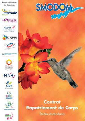 Mutuelle SMODOM - Contrat Collectif Rapatriement de Corps - Décès Ascendants