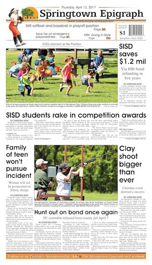 The Springtown Epigraph