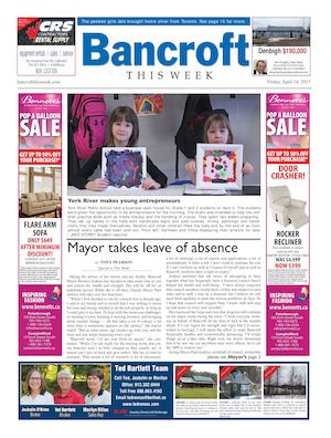 Bancroft This Week April 14, 2017