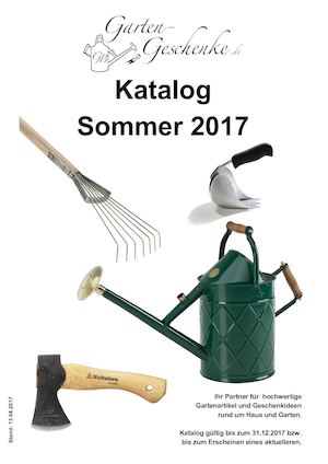 Garten-Geschenke Katalog Sommer 2017