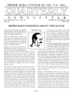 No Calif Quarterly News Letter 1997-1999