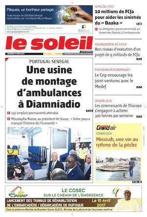 Edition Du 14 Avril 2017