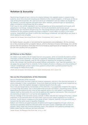 Walter Russel - Sex Principles