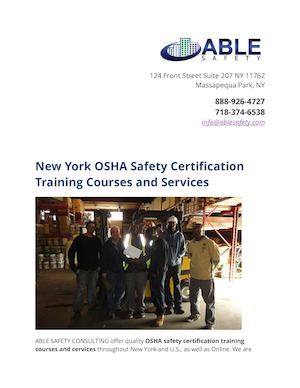 Calaméo - New York Osha Safety Certification Training Courses And Services