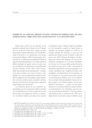 Arquitectos alemanes en finca de los Loring en Málaga. Mainake 28, 2006