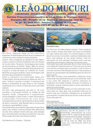 Boletim Leão Do Mucuri Janeiro Fevereiro Março