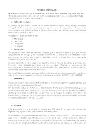 Población Ecológica