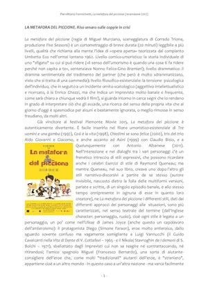 La metafora del piccione. Riso amaro sulle coppie in crisi