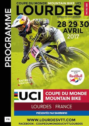 Coupe du monde Descente VTT à Lourdes (France)
