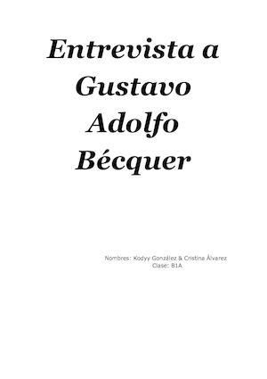 Entrevista Gustavo A Becquer Kodyy González Cristinaálvarez (1)
