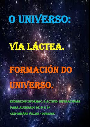 O UNIVERSO-VÍA LÁCTEA-FOMACIÓN DO UNIVERSO-16-17