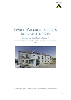 Livret D'accueil (Enregistré Automatiquement)